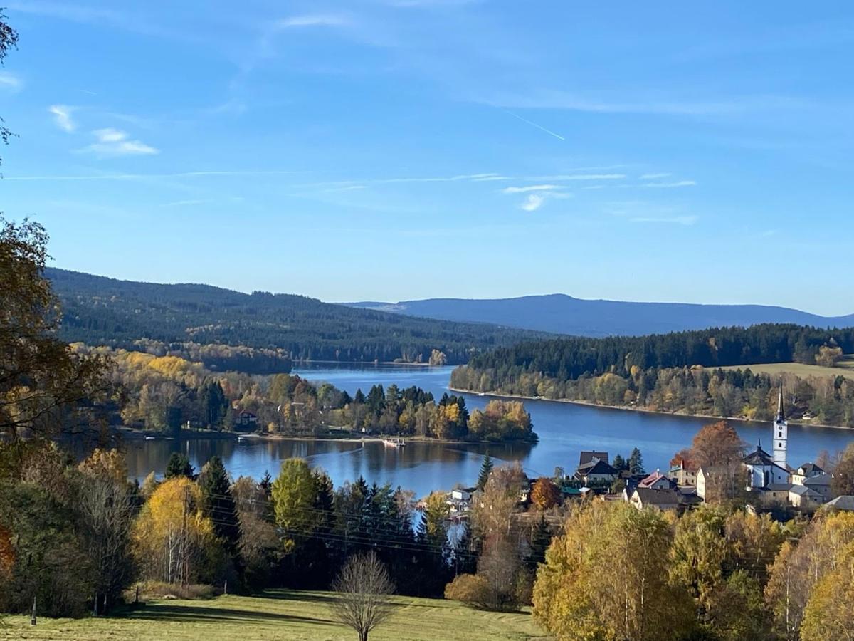 Luxury Apartman Lipno ลิปโนนัดเวิลตาวู ภายนอก รูปภาพ